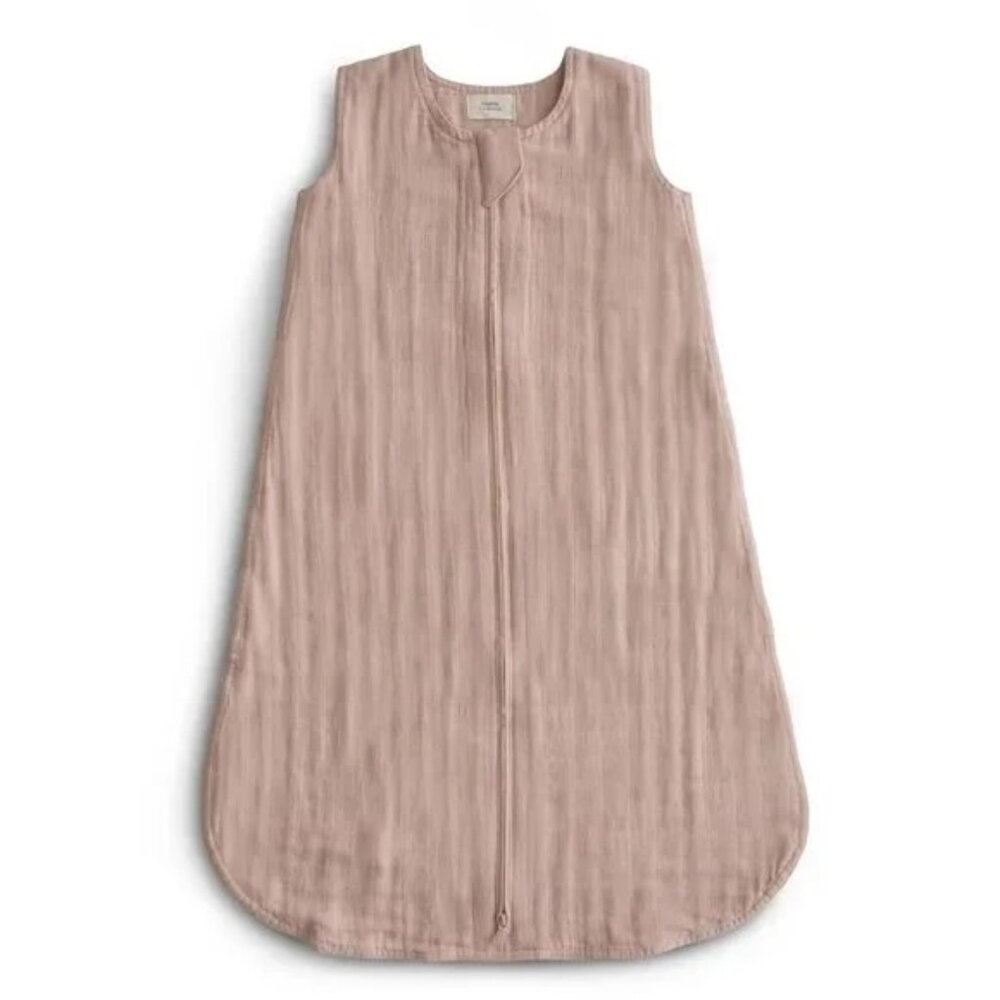 Baby girl shower bundle: Mushie bib and sleepsack, NWT